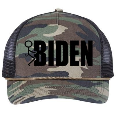 Fuck Biden Retro Rope Trucker Hat Cap