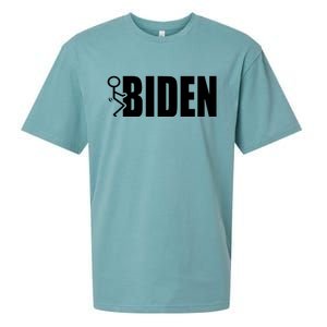 Fuck Biden Sueded Cloud Jersey T-Shirt