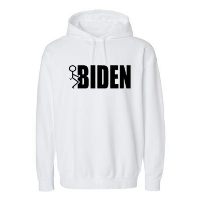 Fuck Biden Garment-Dyed Fleece Hoodie