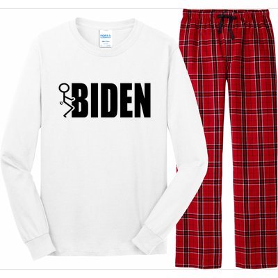 Fuck Biden Long Sleeve Pajama Set