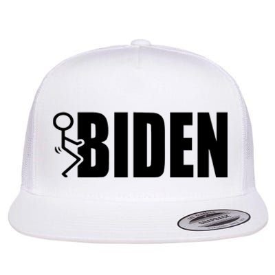 Fuck Biden Flat Bill Trucker Hat