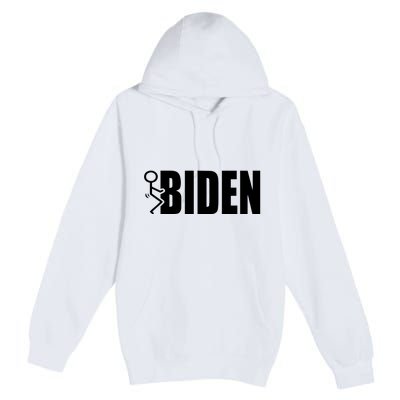 Fuck Biden Premium Pullover Hoodie