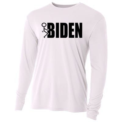 Fuck Biden Cooling Performance Long Sleeve Crew