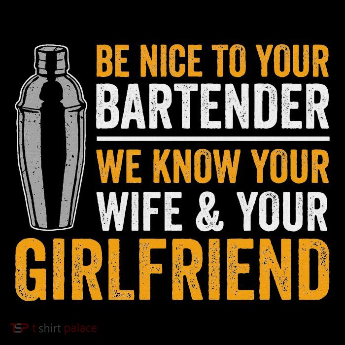 Funny Bartender T-Shirt