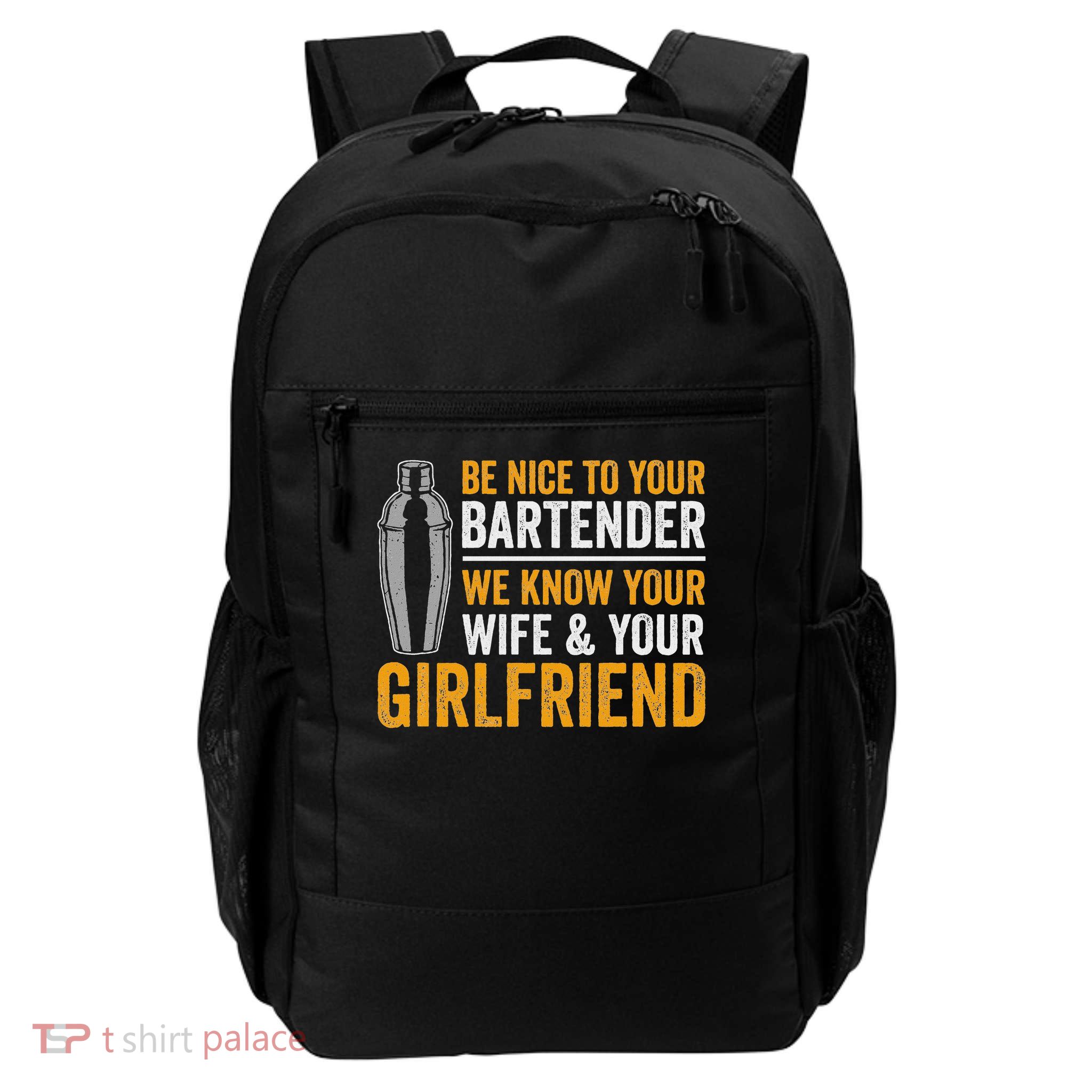 Funny Bartender Daily Commute Backpack