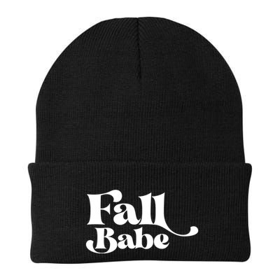 Fall Babe Fall Funny Beanie