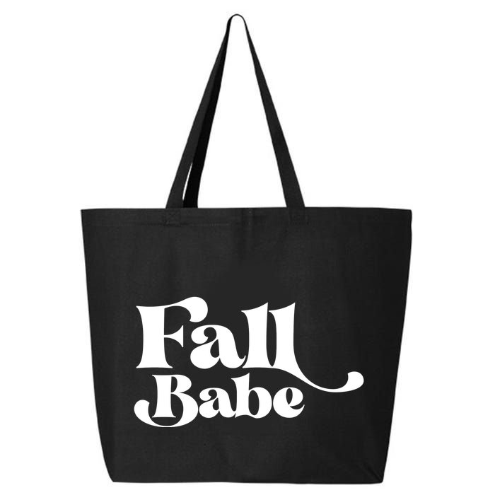 Fall Babe Fall Funny 25L Jumbo Tote