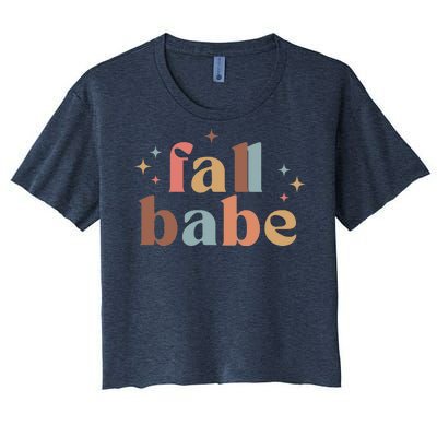 Fall Babe Women's Crop Top Tee