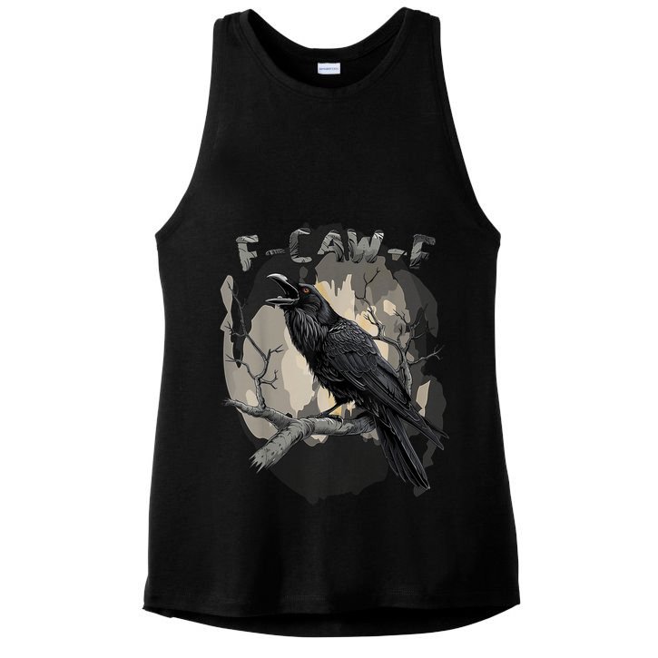 F-Caw-F Bird Ladies PosiCharge Tri-Blend Wicking Tank