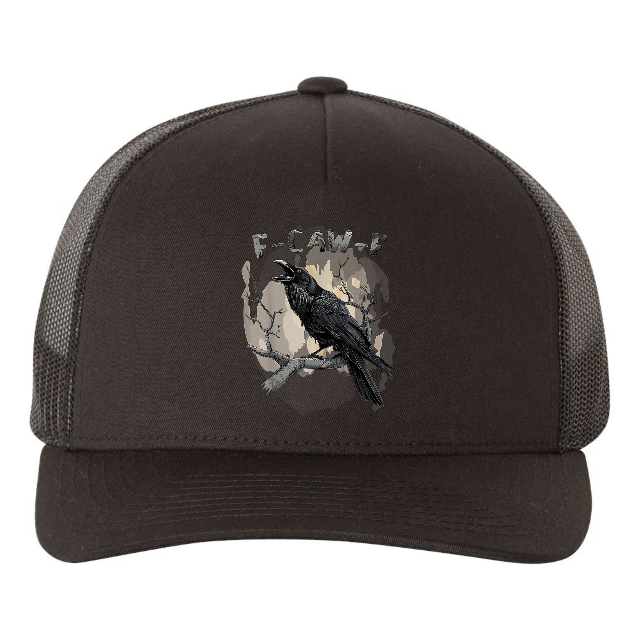 F-Caw-F Bird Yupoong Adult 5-Panel Trucker Hat