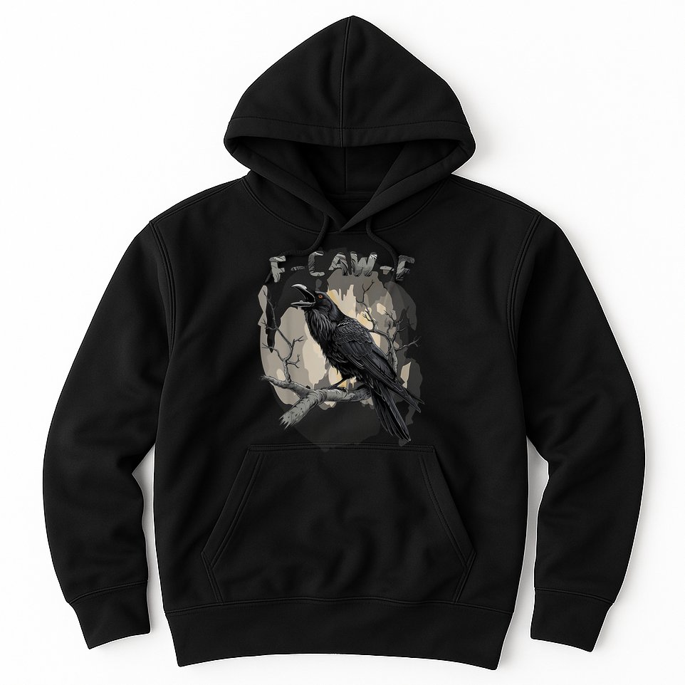 F-Caw-F Bird Hoodie