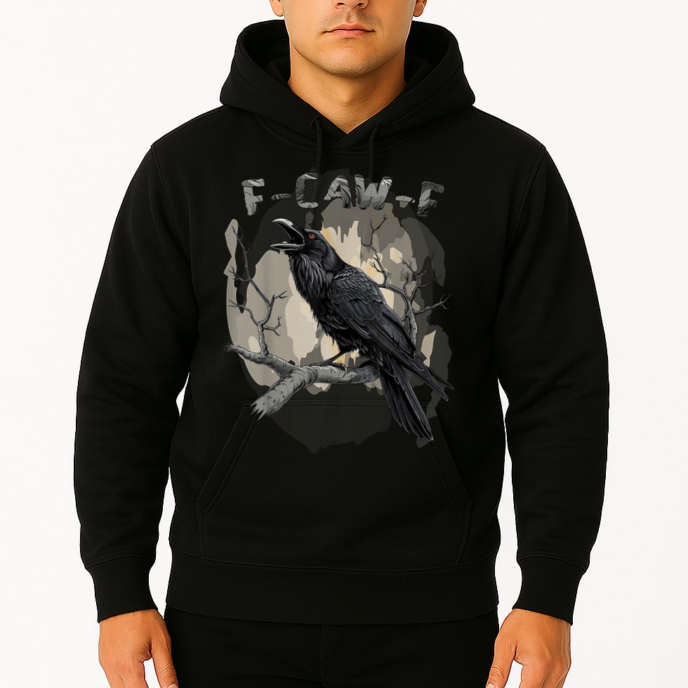 F-Caw-F Bird Hoodie