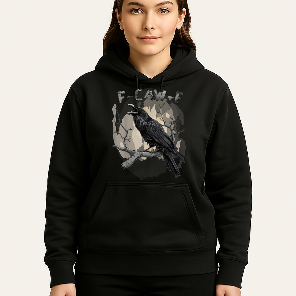 F-Caw-F Bird Hoodie