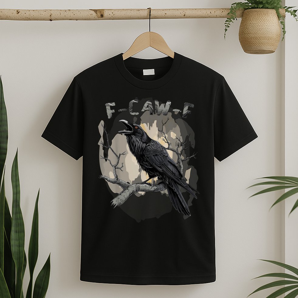 F-Caw-F Bird T-Shirt