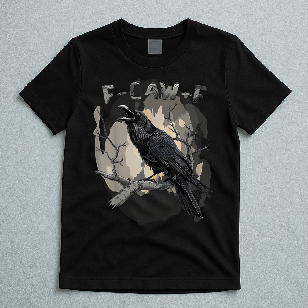 F-Caw-F Bird T-Shirt