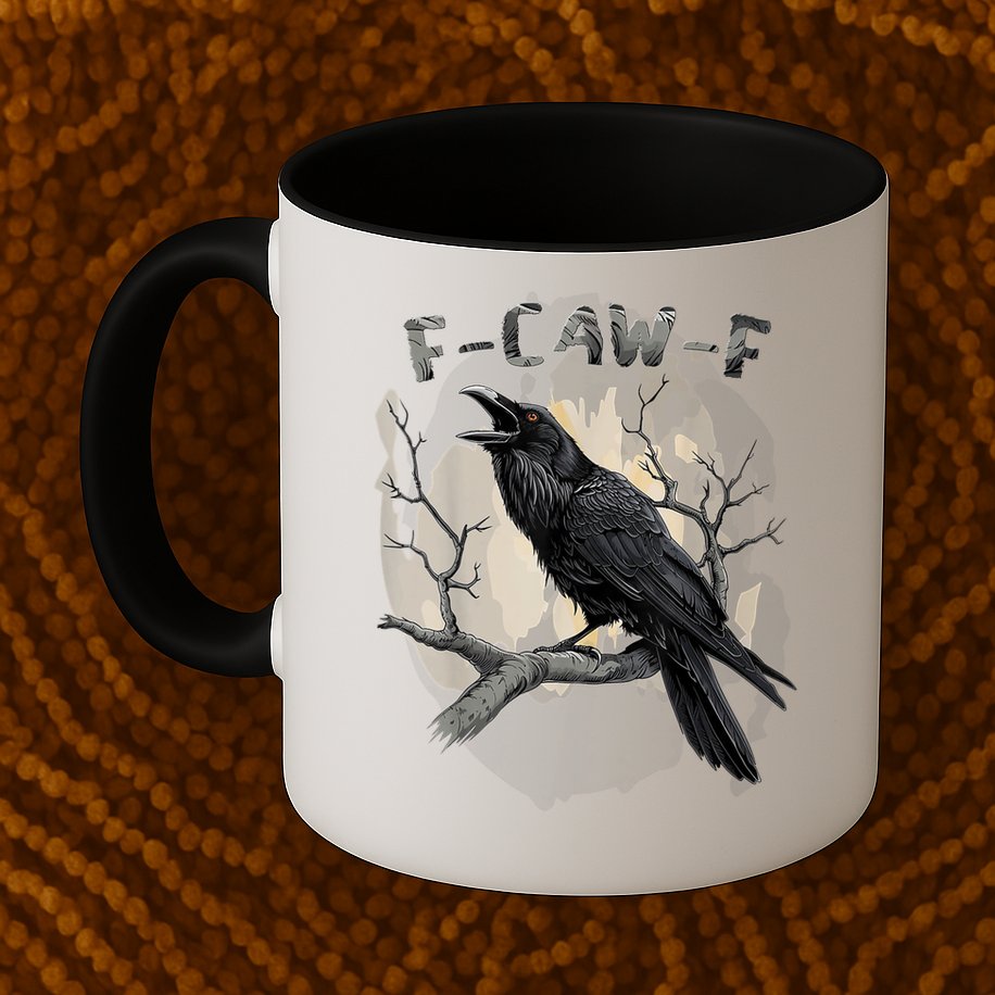 F-Caw-F Bird Mug