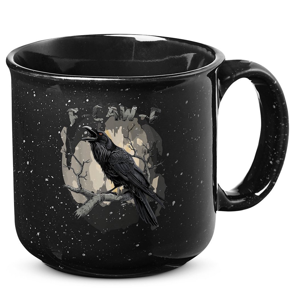 F-Caw-F Bird 15oz Campfire Ceramic Mug