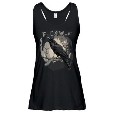 F-Caw-F Bird Ladies Essential Flowy Tank