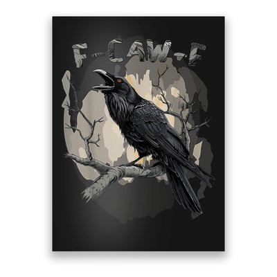 F-Caw-F Bird Poster