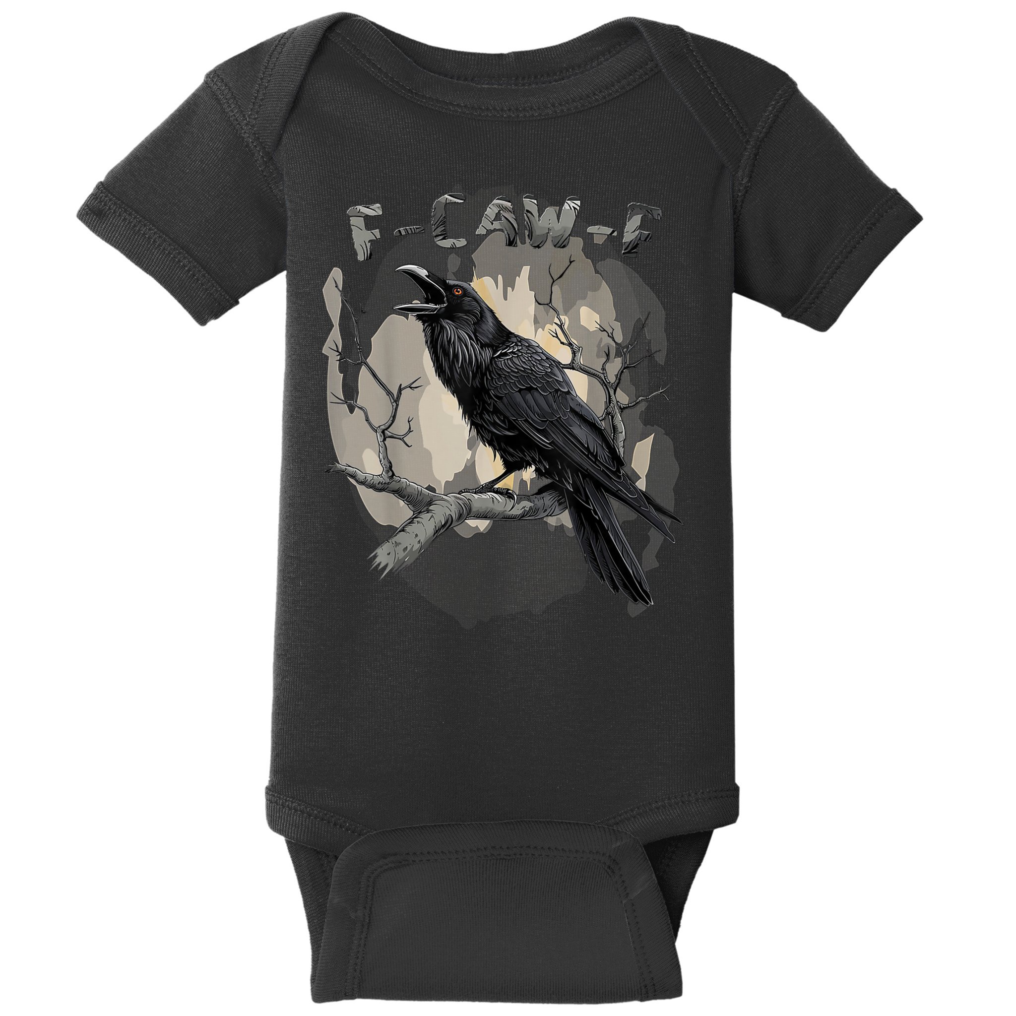 F-Caw-F Bird Baby Bodysuit