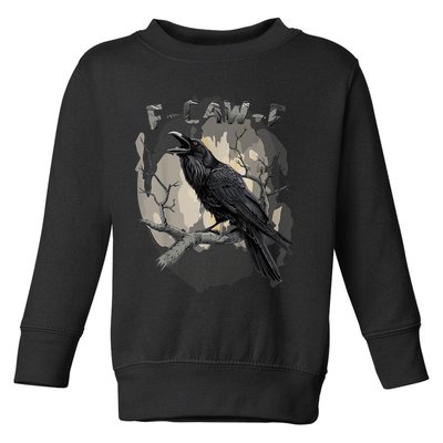 F-Caw-F Bird Toddler Sweatshirt