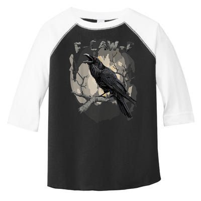 F-Caw-F Bird Toddler Fine Jersey T-Shirt