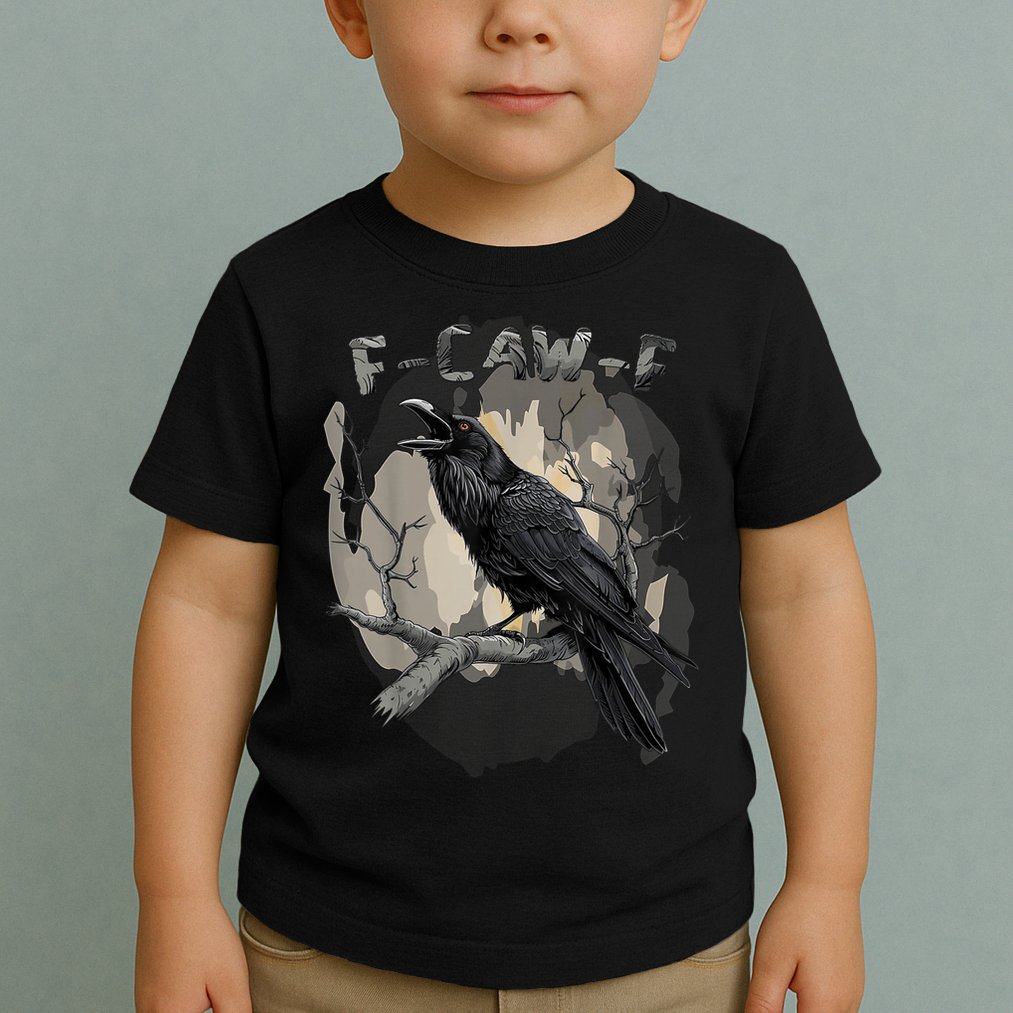F-Caw-F Bird Toddler T-Shirt