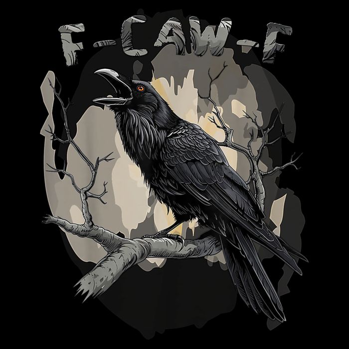 F-Caw-F Bird Wool Snapback Cap
