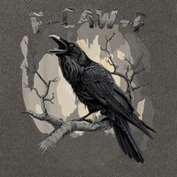 F-Caw-F Bird Cotton Canvas Backpack
