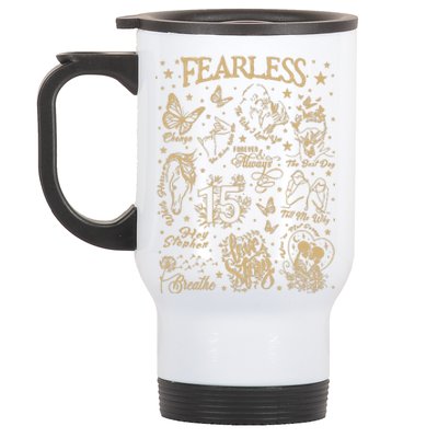 Fearless Breathe Fifteen Hey Stephen The Way Stainless Steel Travel Mug