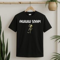 Funny Broken Foo Awww Snap! Skeleton Broken Bone T-Shirt