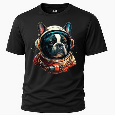 French Bulldog Frenchie Astronaut in the Space Performance Shirt