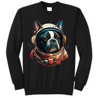 French Bulldog Frenchie Astronaut in the Space Sweatshirt