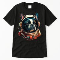 French Bulldog Frenchie Astronaut in the Space Tall T-Shirt