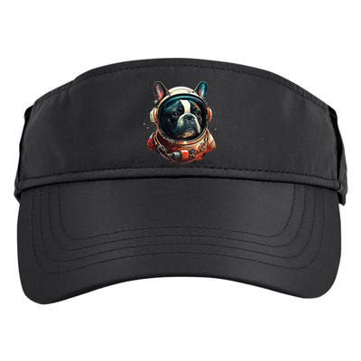 French Bulldog Frenchie Astronaut in the Space Adult Drive Performance Visor