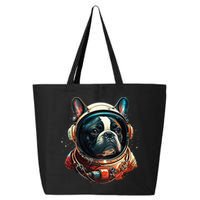 French Bulldog Frenchie Astronaut in the Space 25L Jumbo Tote