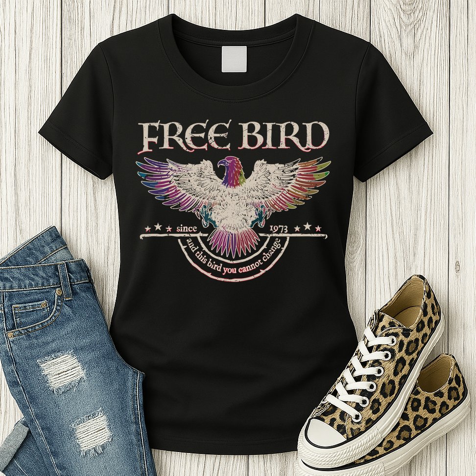 Free B.I.R.D Womens T-Shirt