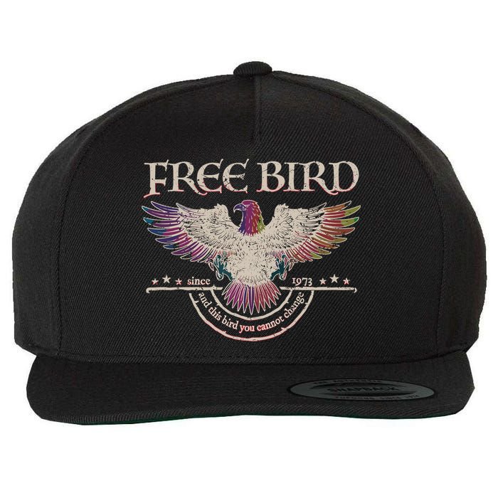 Free B.I.R.D Wool Snapback Cap