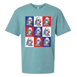 Funny Ben Franklin 4th Of July Ben Drankin Patriotic Holiday Gift Sueded Cloud Jersey T-Shirt