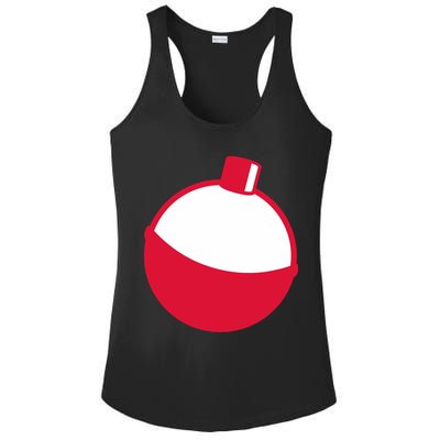 Fishing Bobber Ladies PosiCharge Competitor Racerback Tank