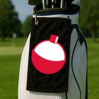 Fishing Bobber Golf Towel