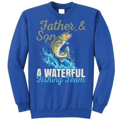 Fishing Buddies Fathers Day Pun Fishing Dad Meaningful Gift Sweatshirt