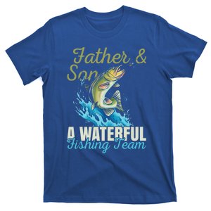 Fishing Buddies Fathers Day Pun Fishing Dad Meaningful Gift T-Shirt