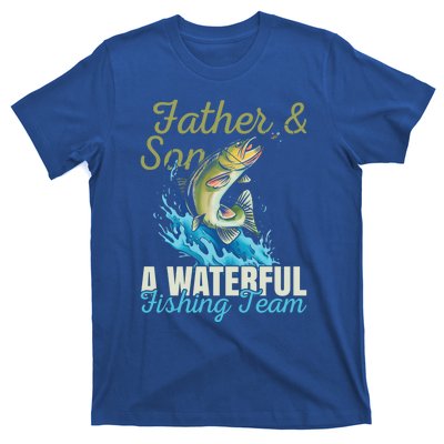 Fishing Buddies Fathers Day Pun Fishing Dad Meaningful Gift T-Shirt