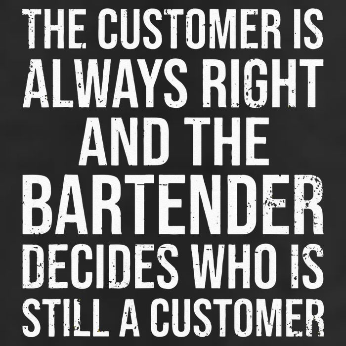 Funny Bartender 25L Jumbo Tote