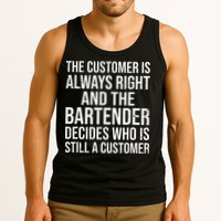 Funny Bartender Tank Top
