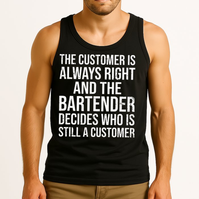 Funny Bartender Tank Top