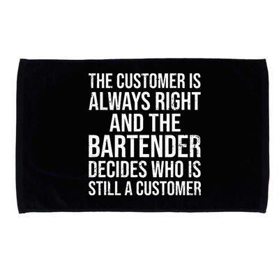 Funny Bartender Microfiber Hand Towel