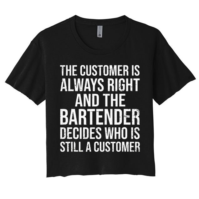 Funny Bartender Crop Top
