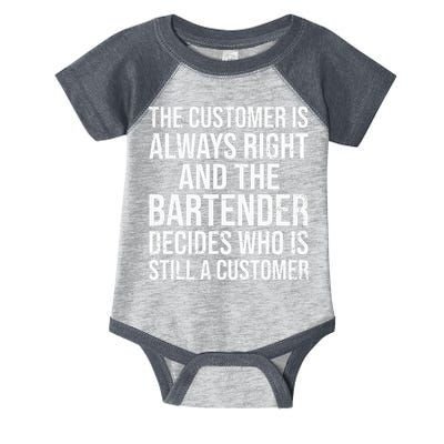 Funny Bartender Infant Baby Jersey Bodysuit